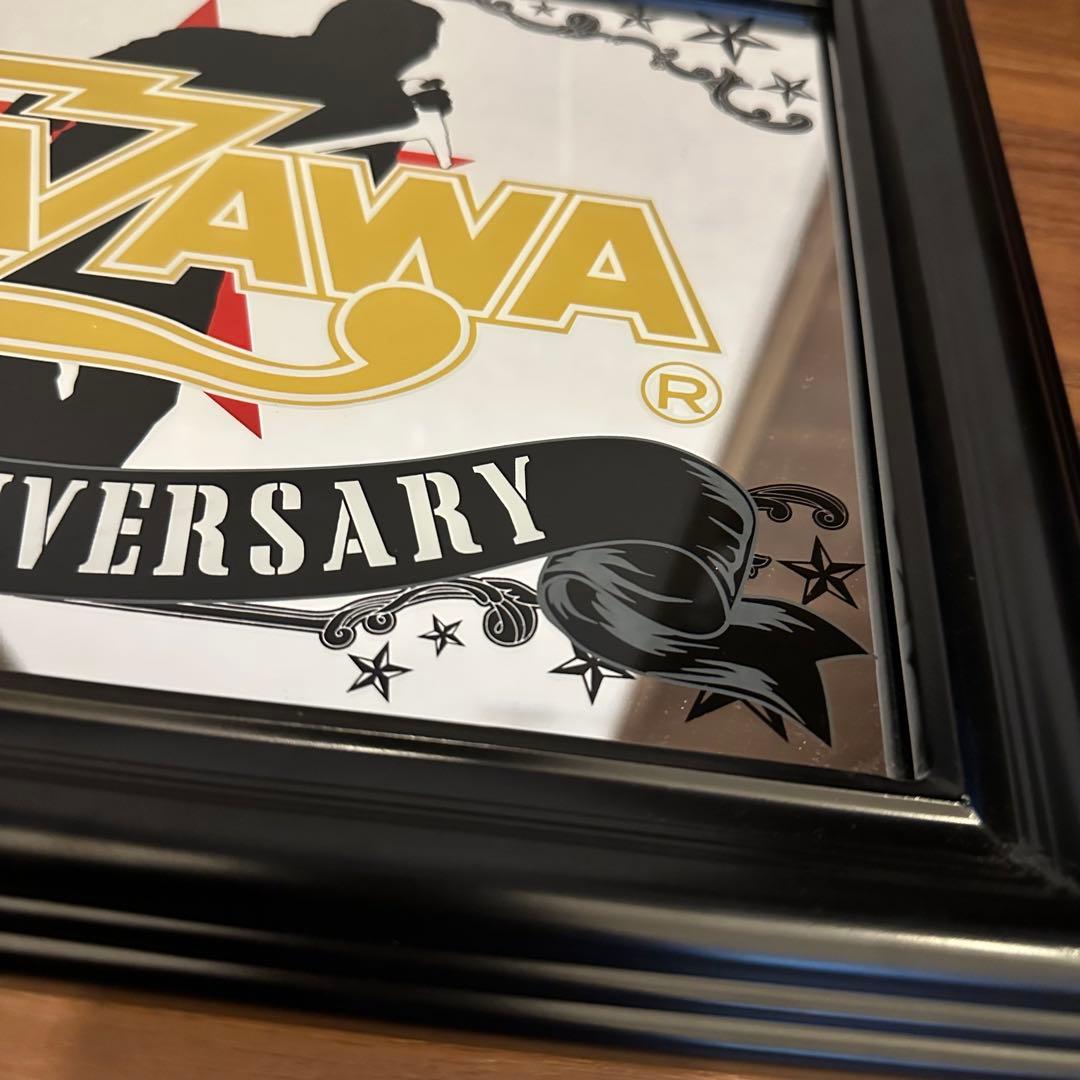 矢沢カンパニー/超美品/初期型パブミラー（☆シルバー）