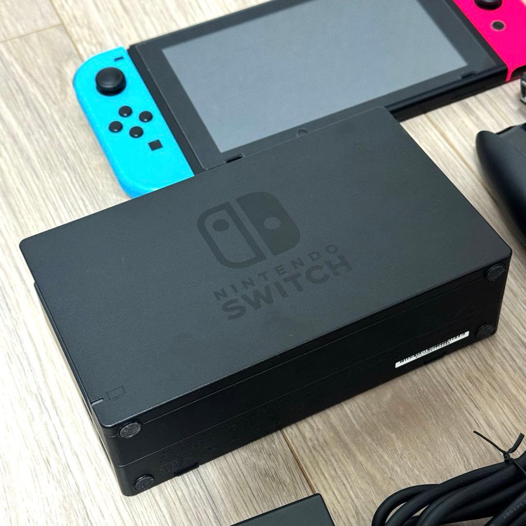 Nintendo Switch ネオンブルー/ネオンレッド 本体 収納ケース付き