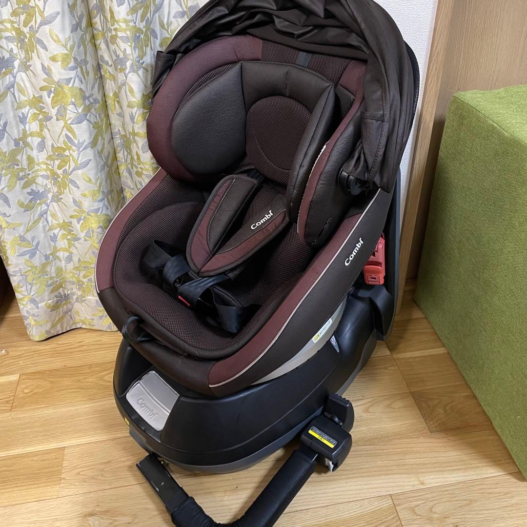 combiクルムーヴスマートJG-650 シートベルト固定ブラウン