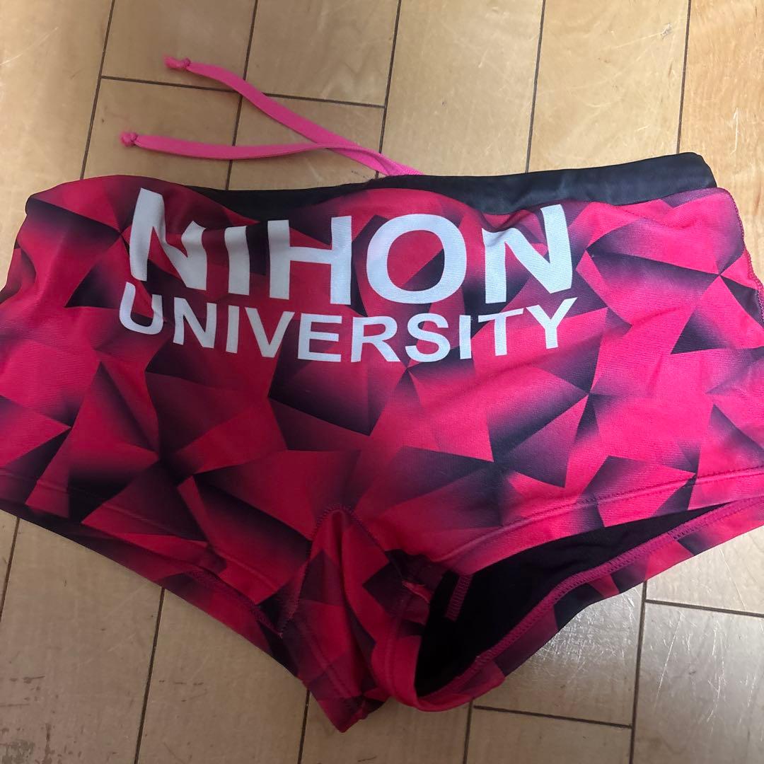 NIHON UNIVERSITY 競泳水着 赤 - 水着・ラッシュガードアウトレット