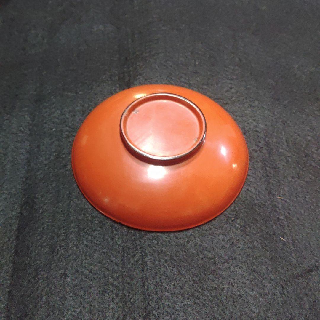 応量器　江戸初期　根来四つ椀二組完品　漆器