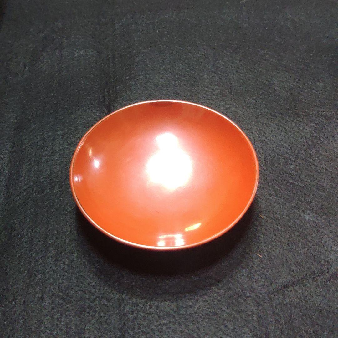 応量器　江戸初期　根来四つ椀二組完品　漆器