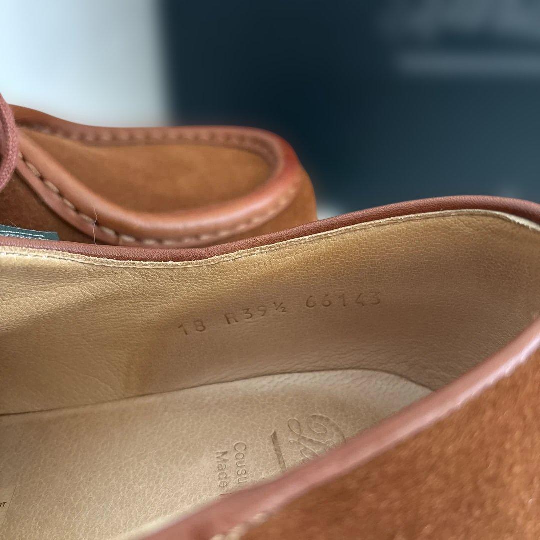 パラブーツ／ミカエル／スウェード／ウィスキー／39.5