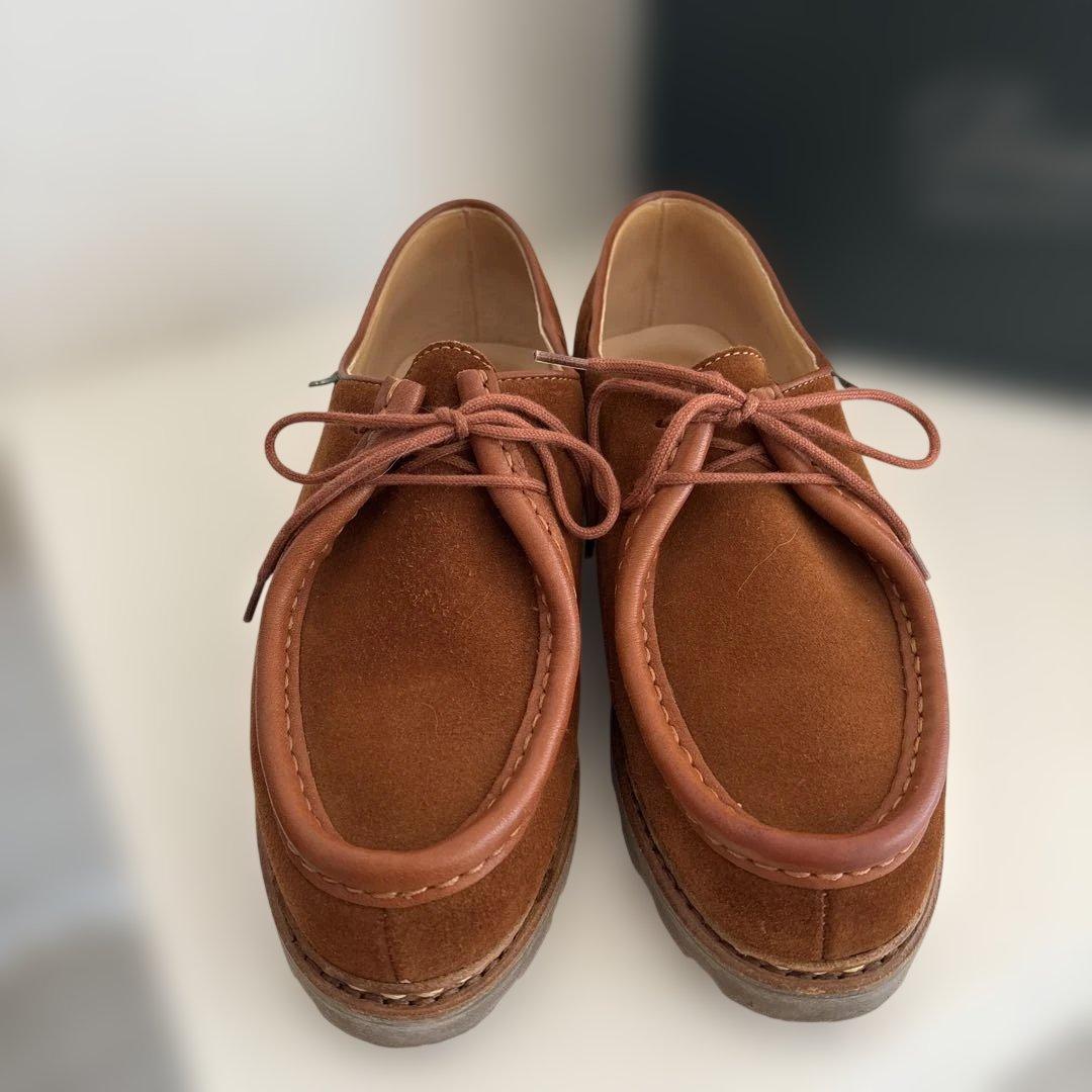 パラブーツ／ミカエル／スウェード／ウィスキー／39.5