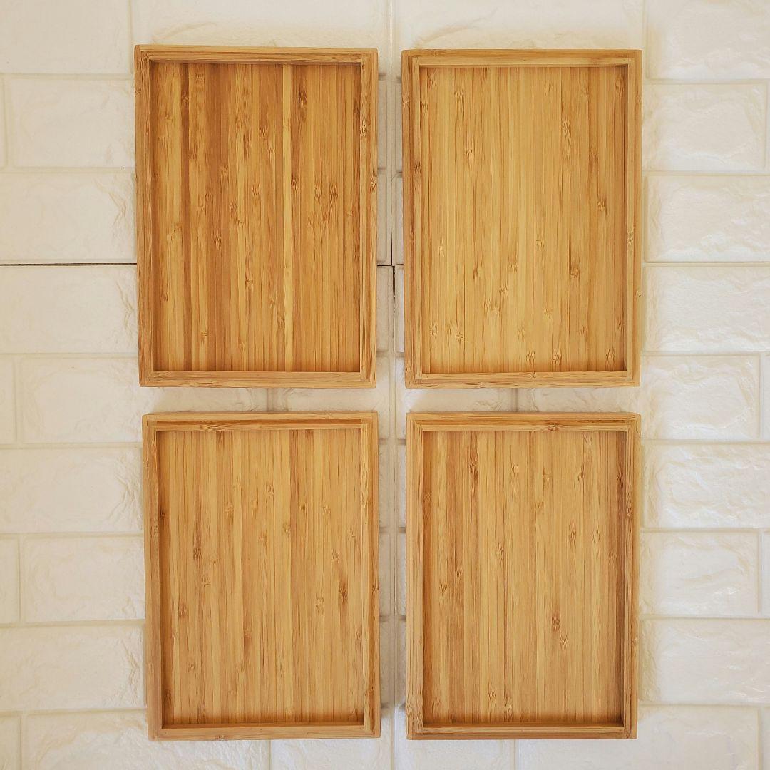 極美品 無印良品 14点セット 重なる竹材長方形ボックス 収納ボックス