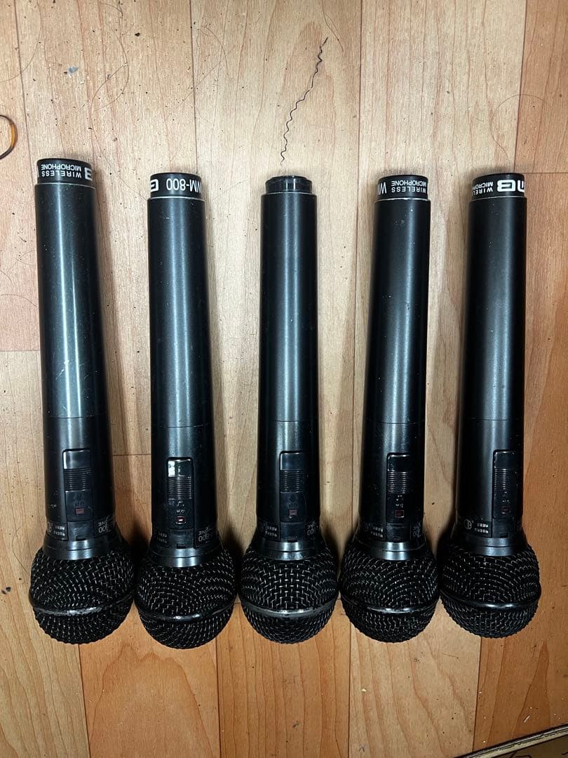 BMB ワイヤレスマイク WM-800 ジャンク品 33本です BMB ワイヤレス