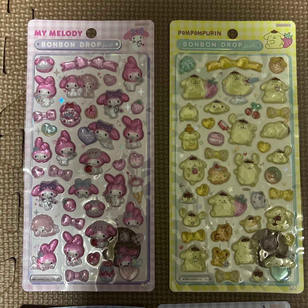 ボンボンドロップシール　サンリオ　正規品