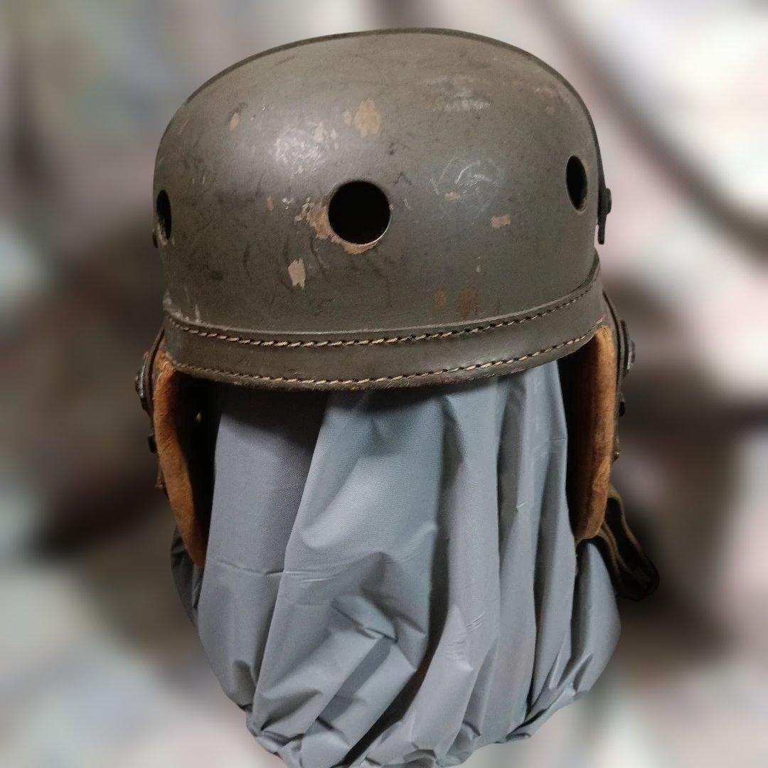 最終値下げ WW2戦後カナダ軍戦車兵タンカーヘルメット少品