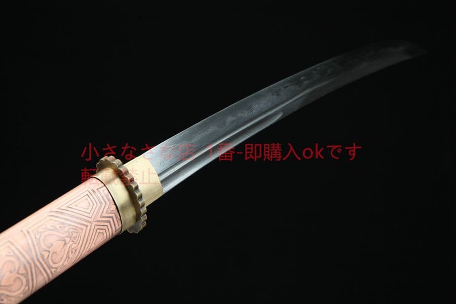 武具　刀装具　日本刀　模造刀　 肋差 短刀 居合刀 紫銅 こけし神