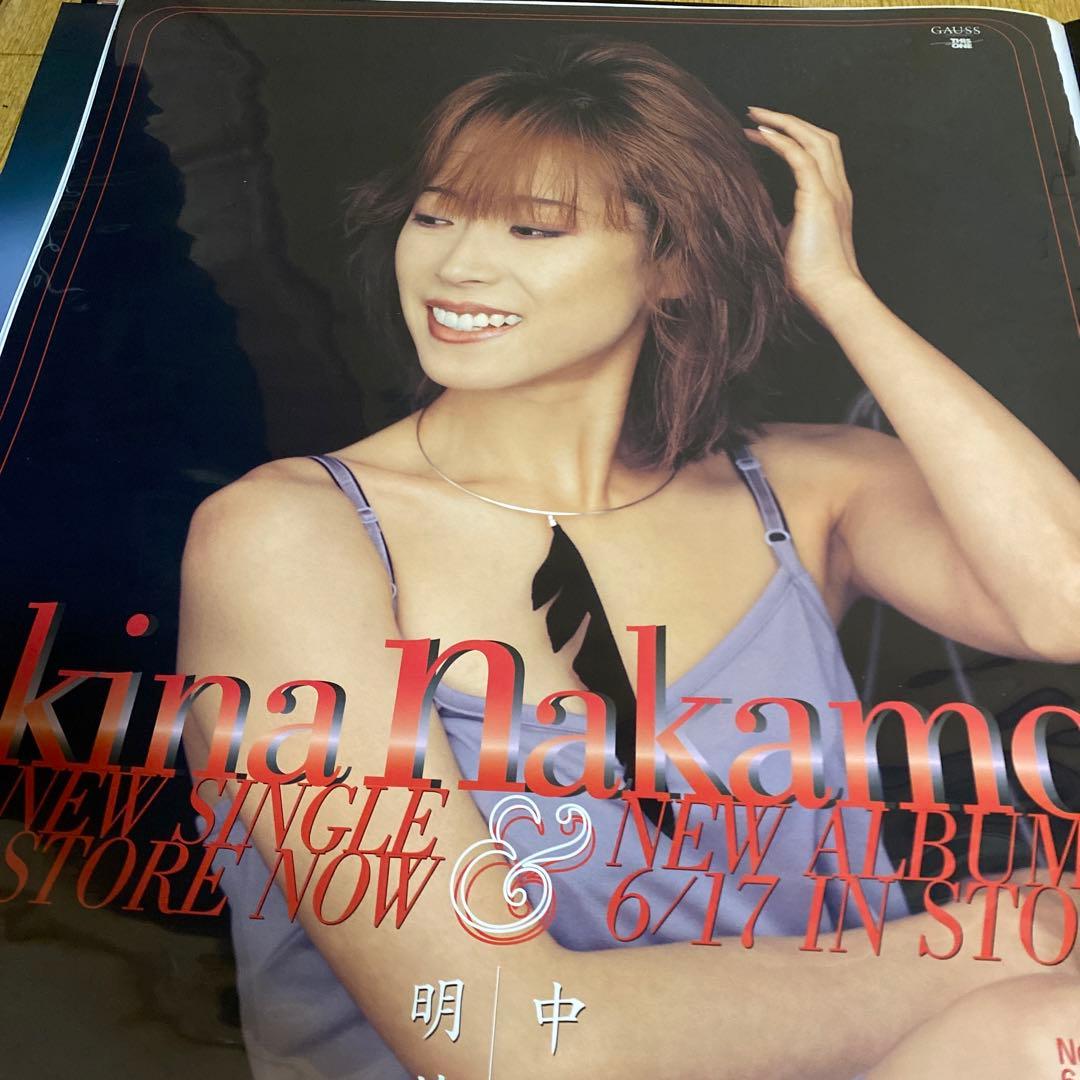 中森明菜「今夜、流れ星」告知ポスターB2