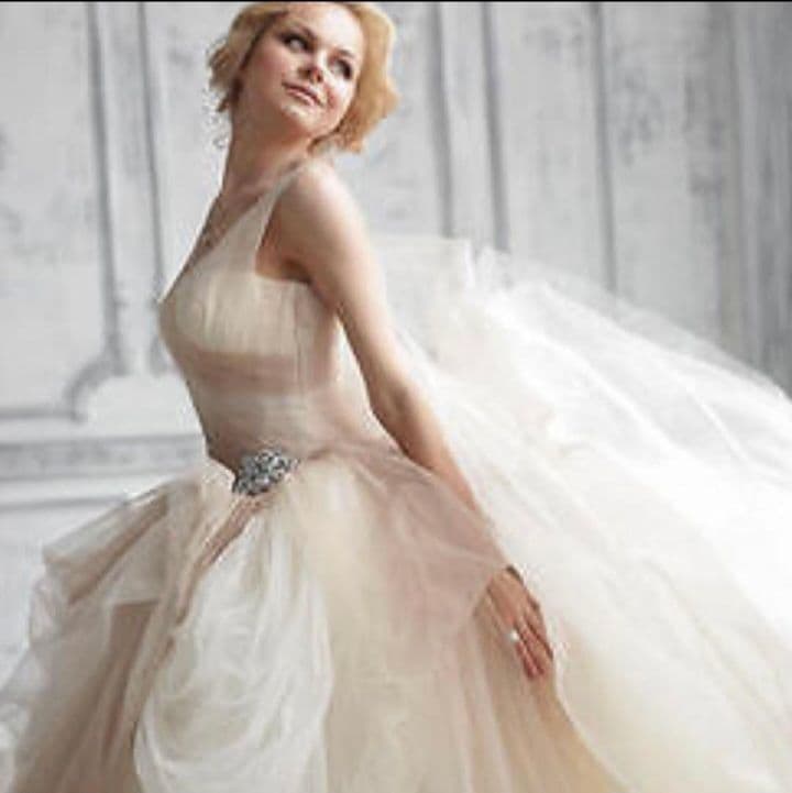 white by verawang グラデーションドレス VW3511