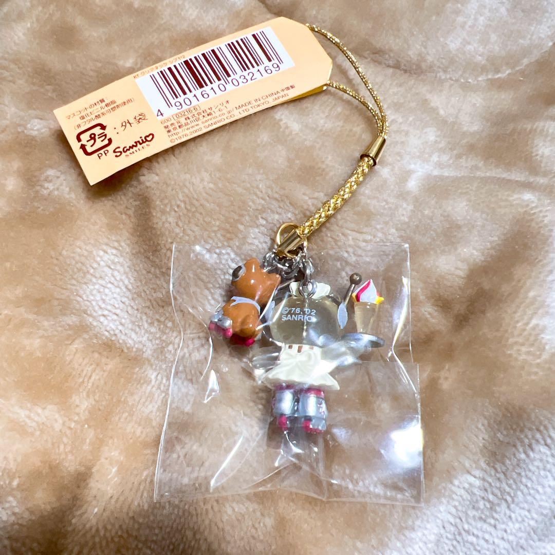サンリオ　ハローキティ　渋谷キティ物語　クリア根付け　ストラップ