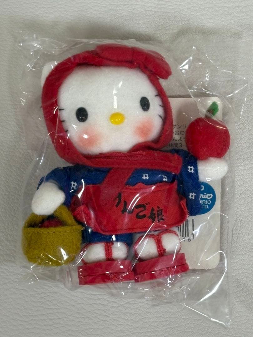 みちのくキティ物語 ご当地キティ 青森 りんご娘 ぬいぐるみ ハローキティ