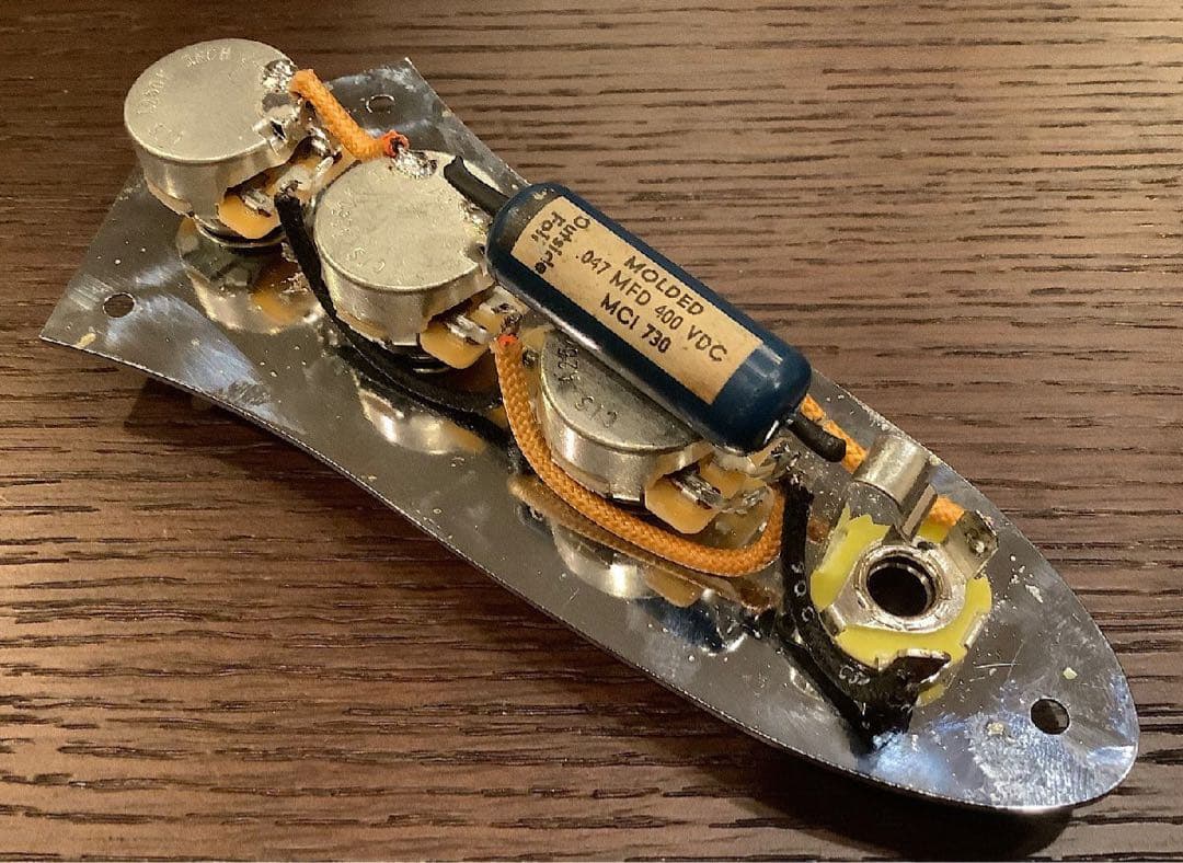 最強 ジャズべ用 アッセンブリ/ Ajax Blue (受注生産) 最強 Precision Bass アッセンブリ/ビンテージ Ajax Blue Molded