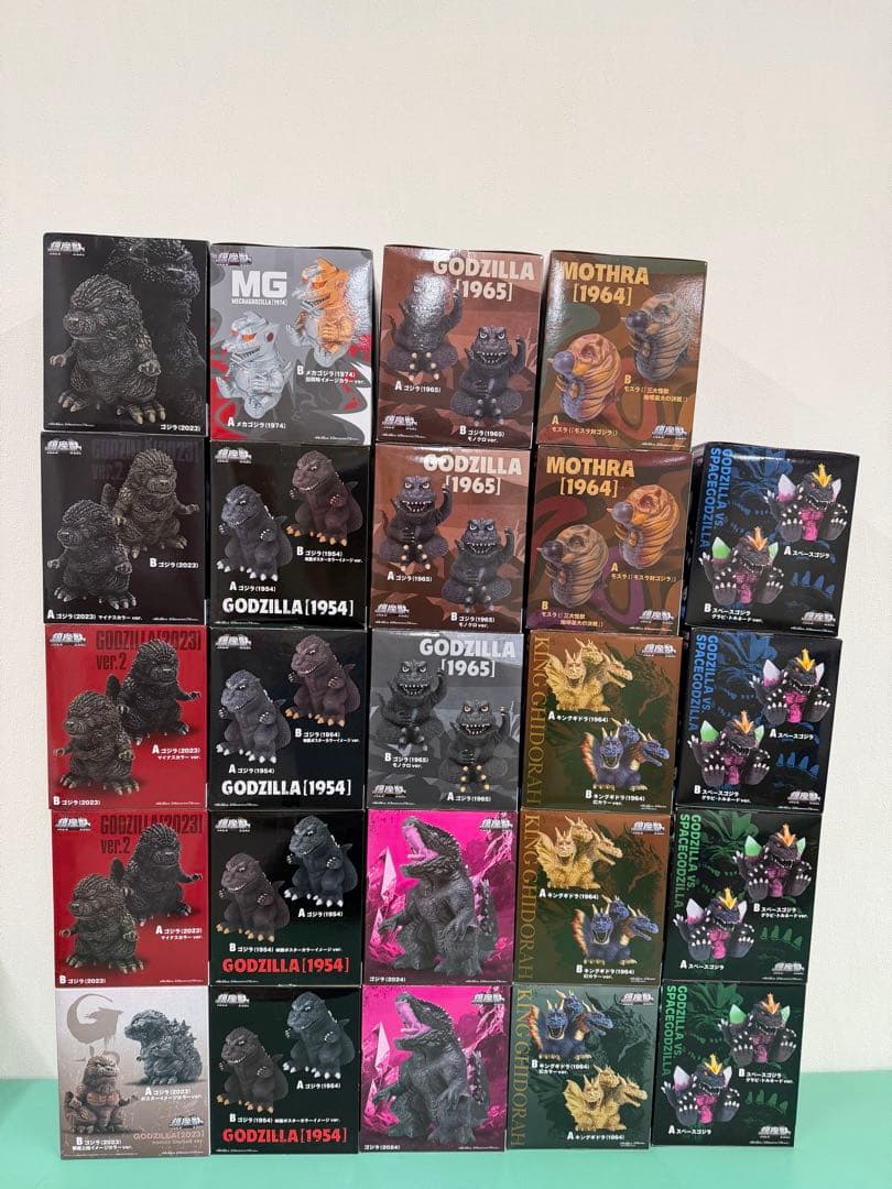ゴジラ 鎮座獣 24点まとめ売り 東宝怪獣シリーズ フィギュア
