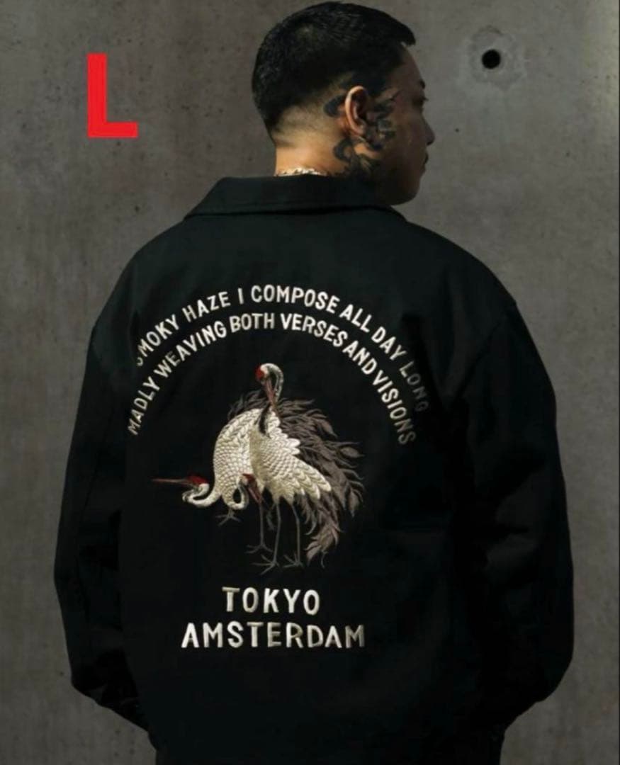 GAKKIN × BUDSPOOL 赤目鶴 VIETNAM JACKET L