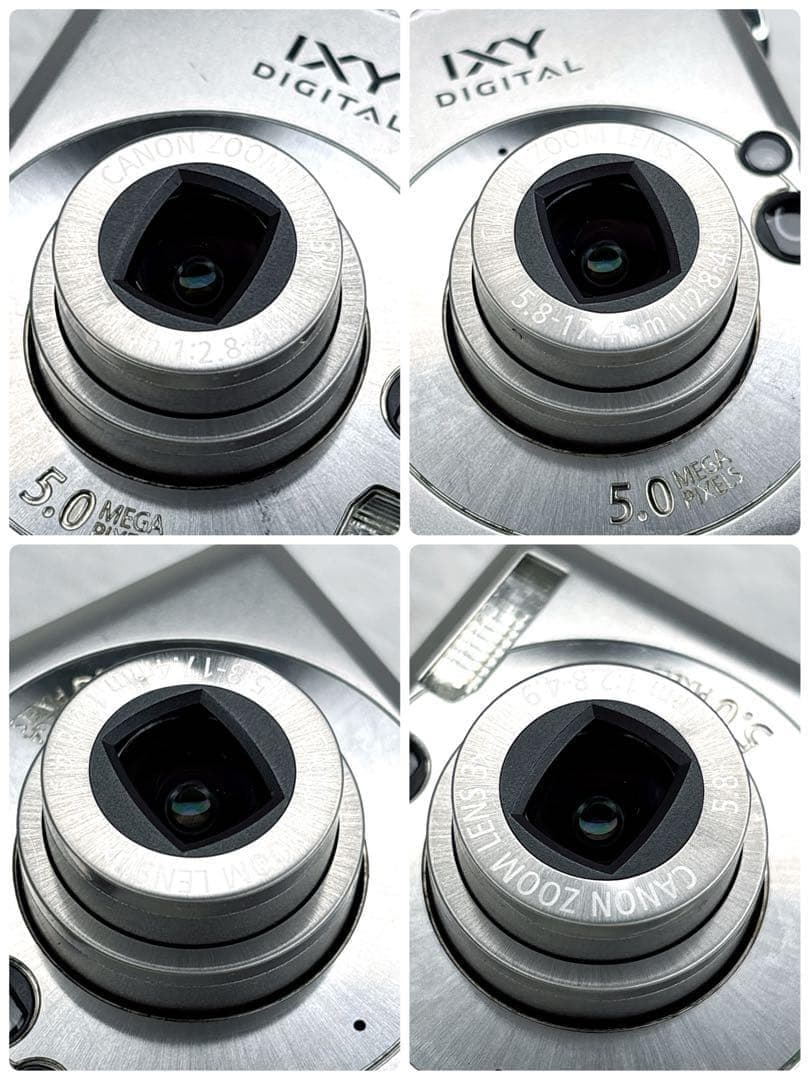 Canon IXY DIGITAL60 シルバー オールドコンデジ レトロ