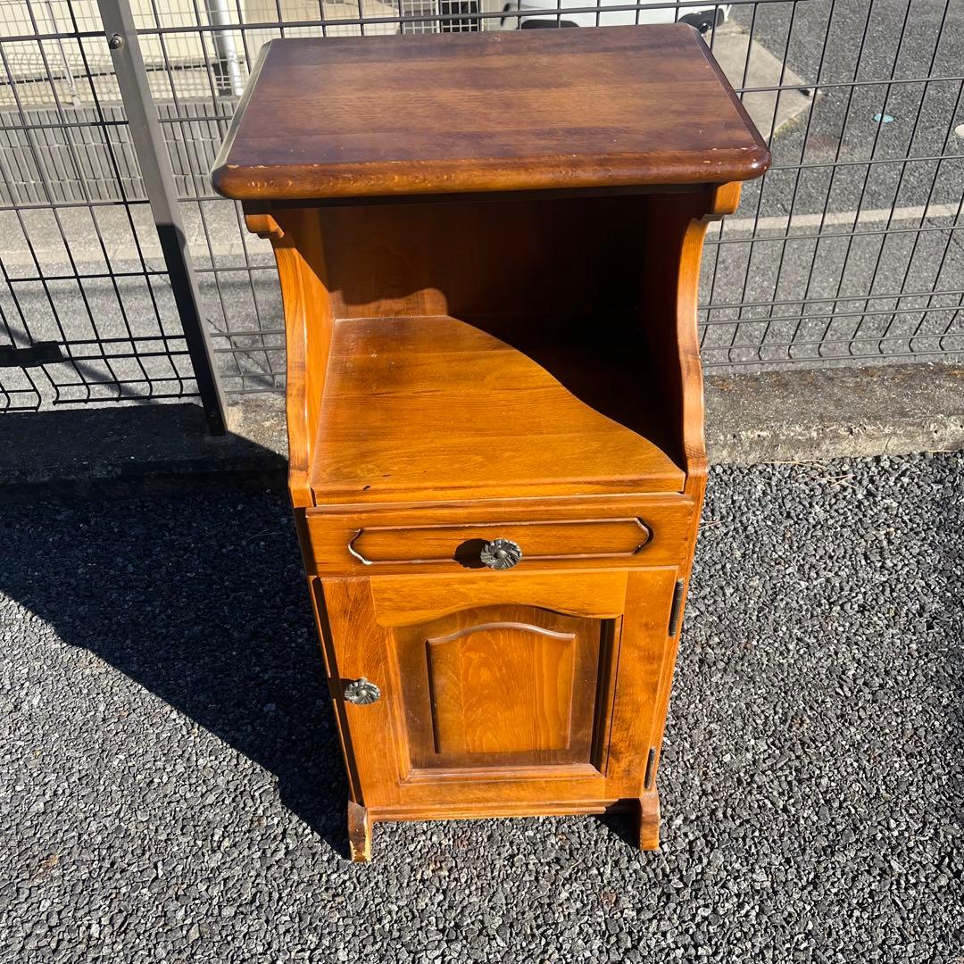 ☆karimoku☆ カリモク コロニアル 電話台 キャビネット｜高級木製家具