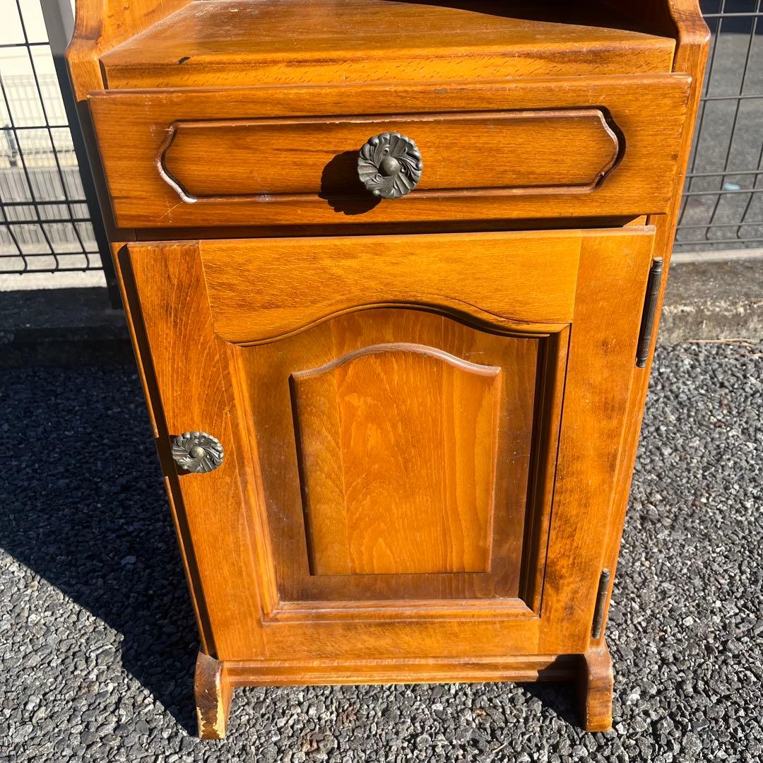 ☆karimoku☆ カリモク コロニアル 電話台 キャビネット｜高級木製家具