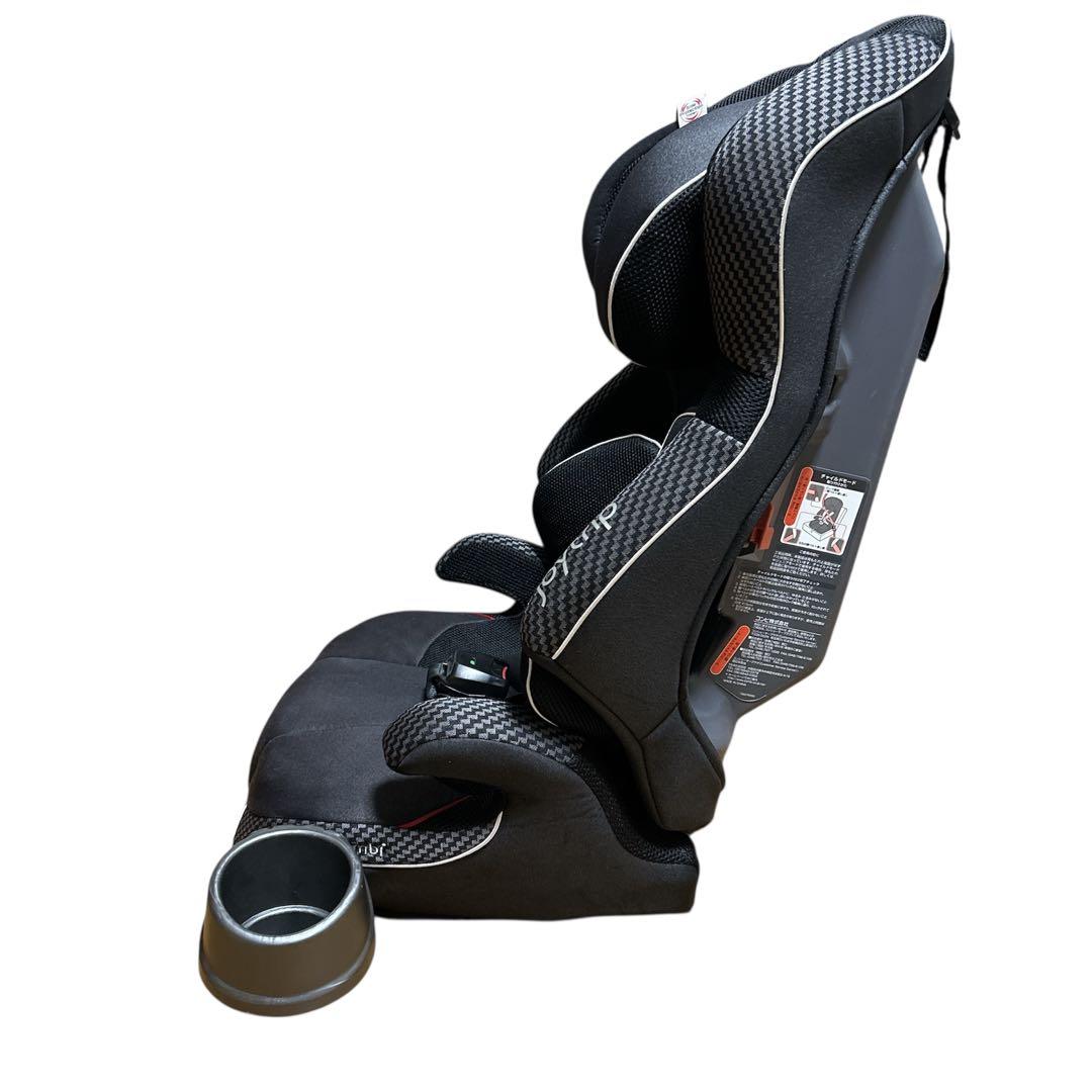 美品】 Combi ジョイトリップ エアスルー GG ブラック ジュニアシート