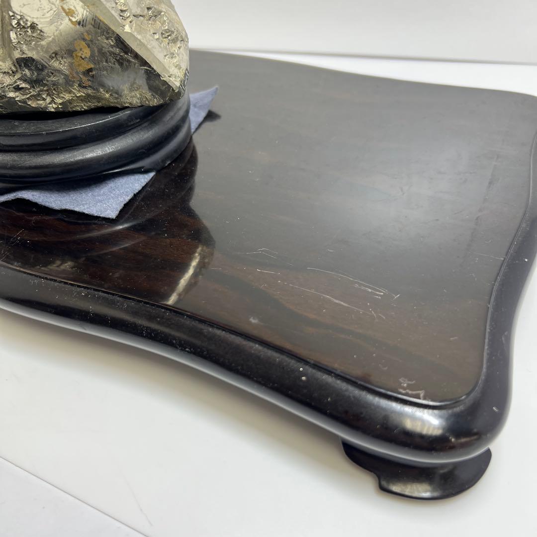 特大 極太桃色珊瑚 台付 3674g 東Y7-1106☆2Fトコオ