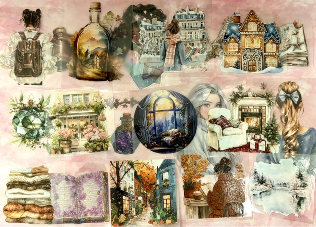 London Gifties』PETマステ切り売り50枚セットLond50-イ