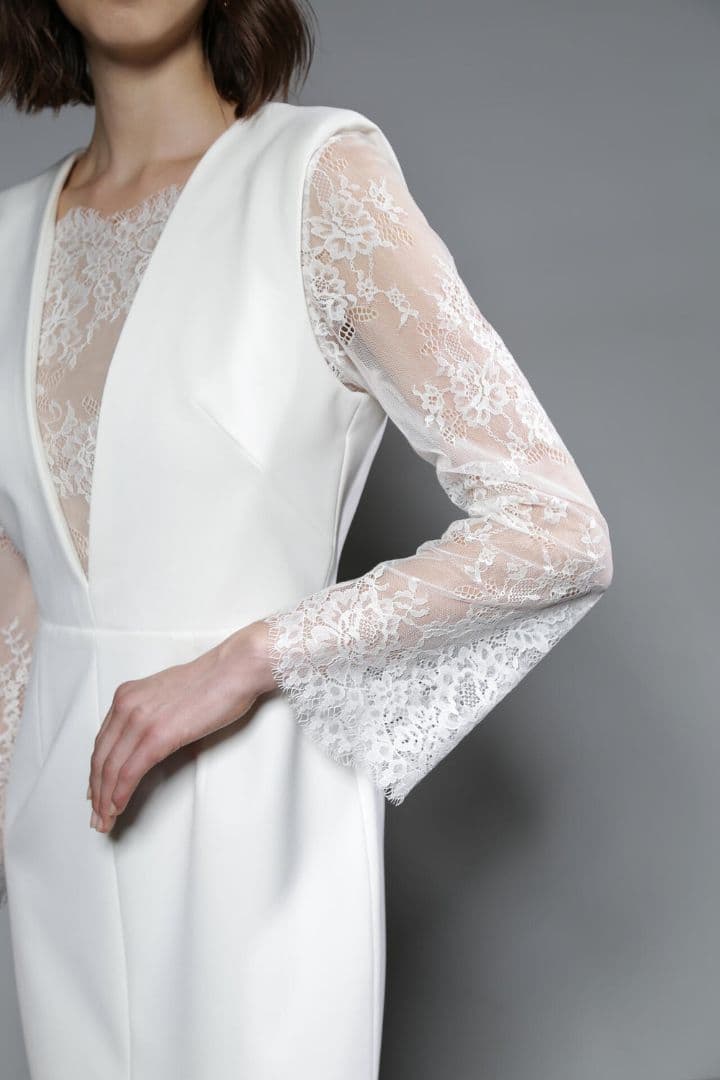 Alunc] レースコンビドレス PINKY&DIANNE ドレスワンピース - メルカリ