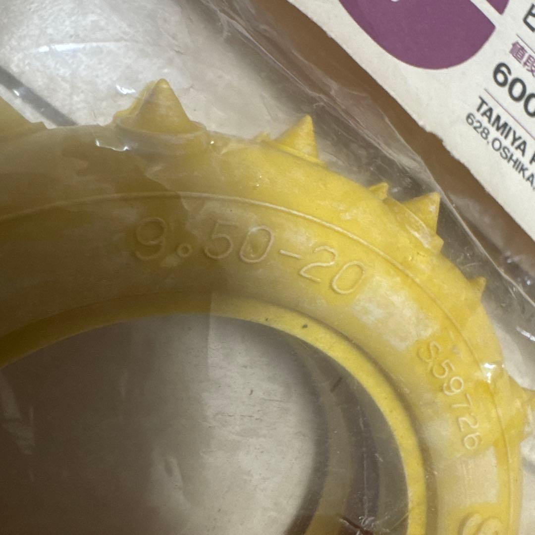 タミヤ　当時物　レア　訳ありフロントタイヤセット　ホットショット