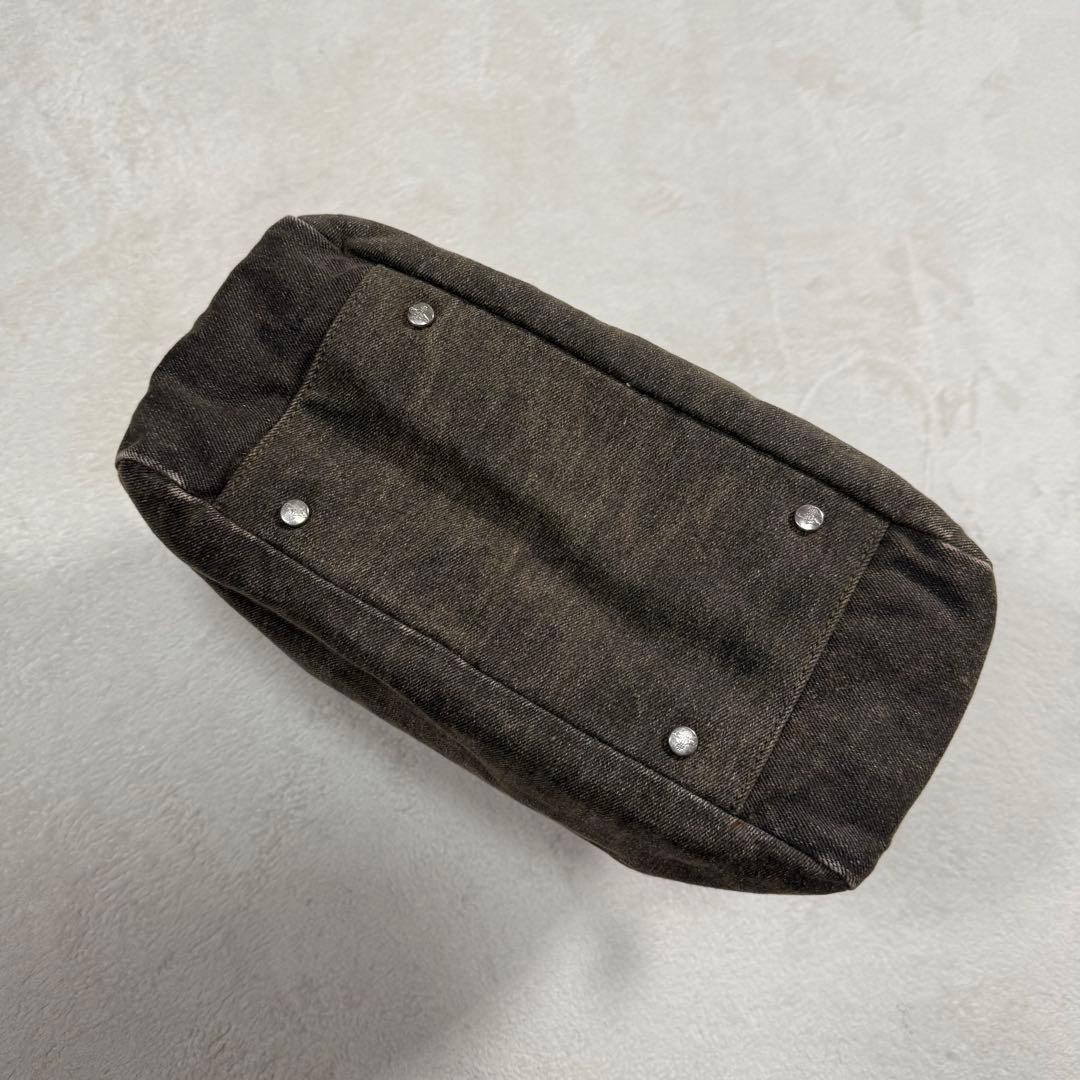 Vivienne Westwood ヤスミン デニム ハンドバッグ オーブ