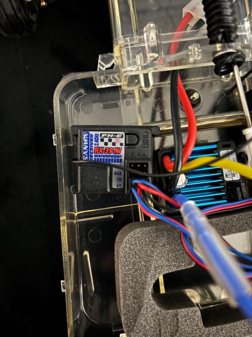 タミヤ・レーシングバギー・サンドスコーチャー1/10