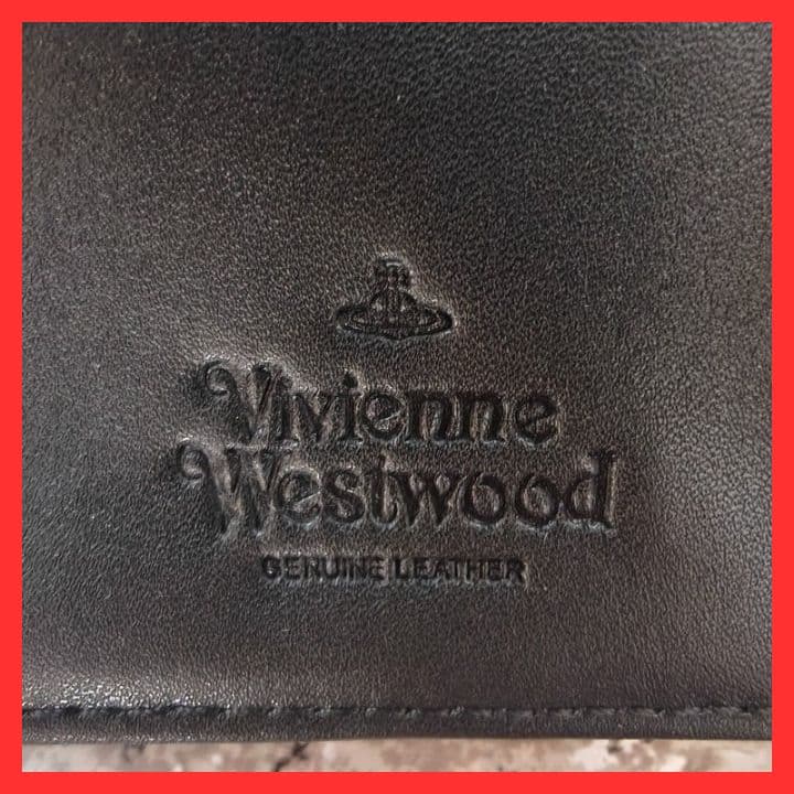 【新品未使用】ヴィヴィアンウエストウッド三つ折り財布　165VW748　ブラック