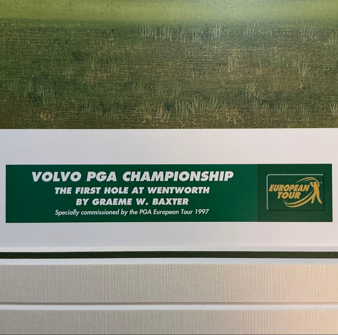 絵画 限定複製画 ゴルフ グレエムバクスター イギリス ウェントワース