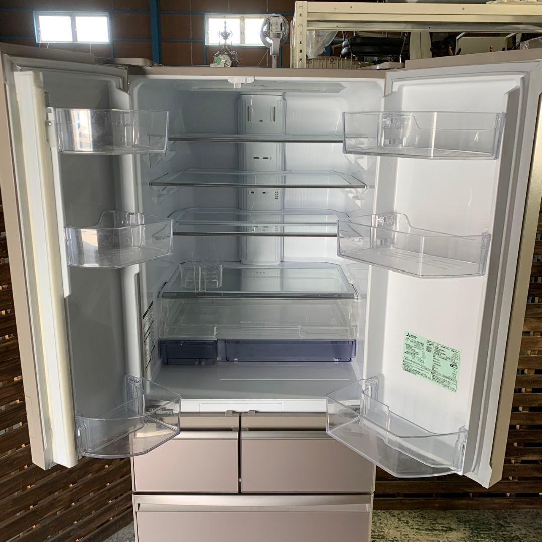 J392\" 現状品 MITSUBISHI 冷蔵庫 MR-WX52C-F 18年製
