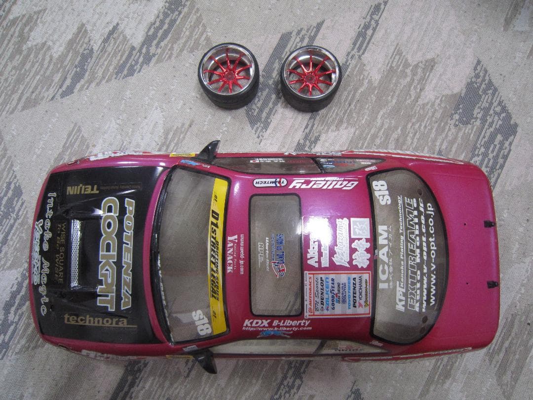 動画あり 1/10 D1ストリートリーガル 出浦史郎 S14 シルビア