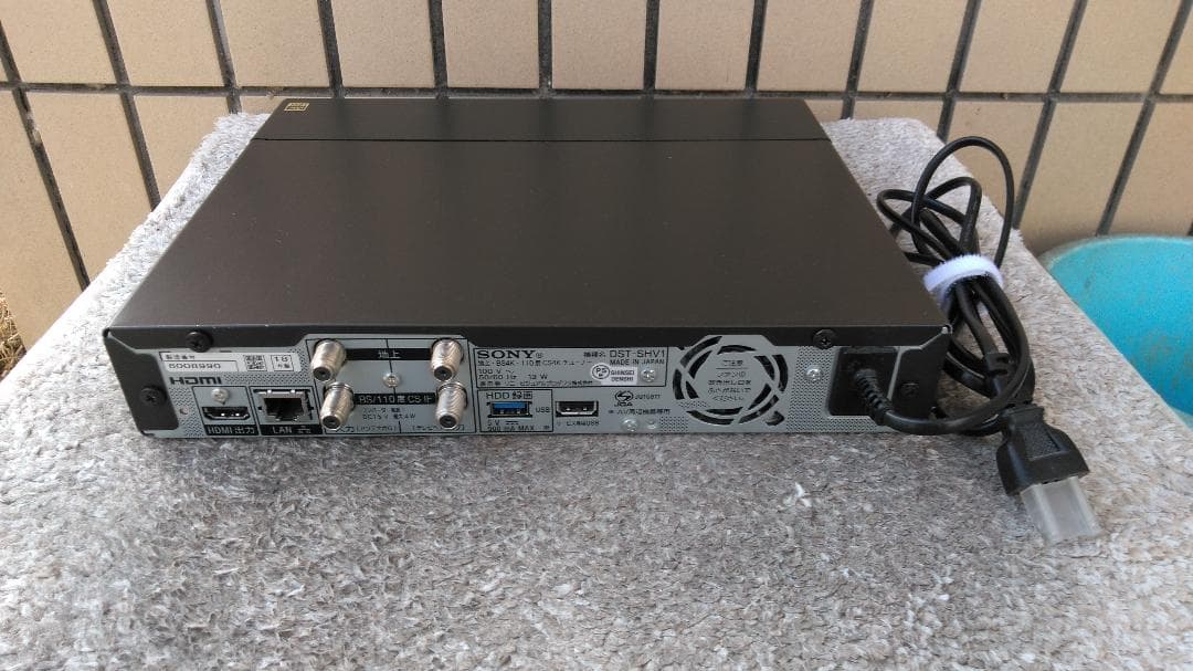 SONY 地上・BS4k・110°CS 4kチューナー