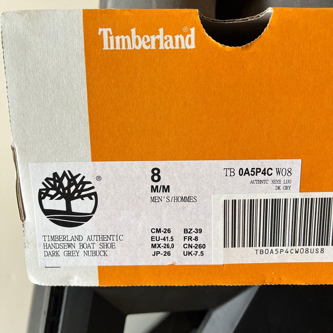 新品26 Timberland スリーアイ