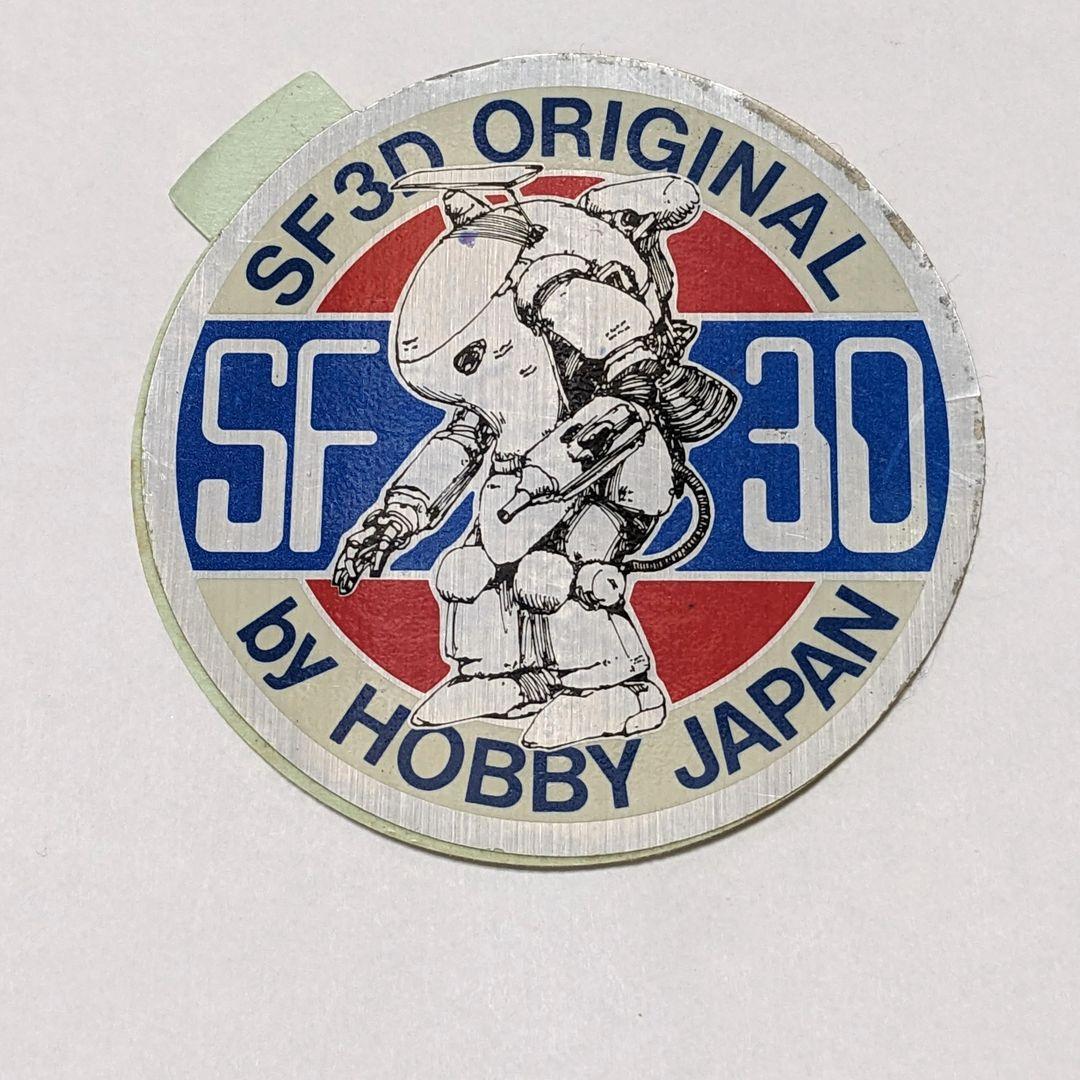 【80年代当時物】S.F.3.D ORIGINAL アルミステッカー Yahoo!オークション -「s.f.3.d original」(マシーネンクリーガー