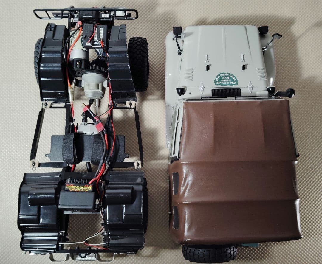 ホビーラジコン RC4WD GERENDEII TOYOTA FJ40 1/10