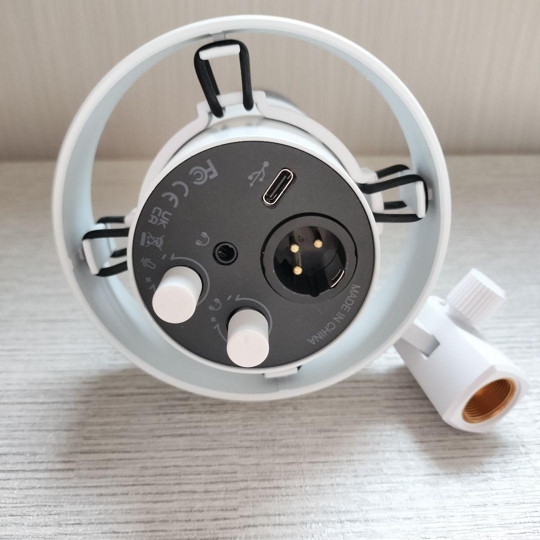 美品 FIFINE ホワイト セット マイク K688 マイクアーム BM88