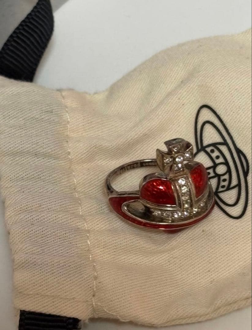 【保証書つき】Vivienne Westwood Diamante heart