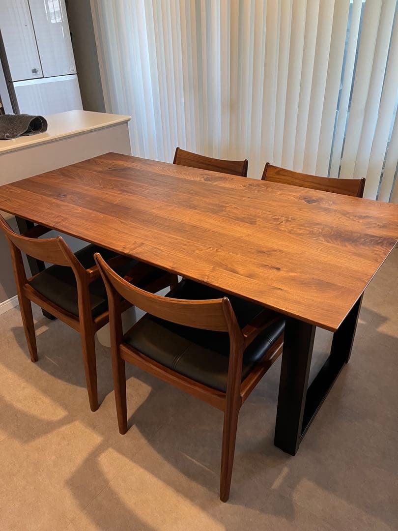 ひかり【送料込】関家具 ウォレス ダイニングセット1/5 ※チェア別ページ