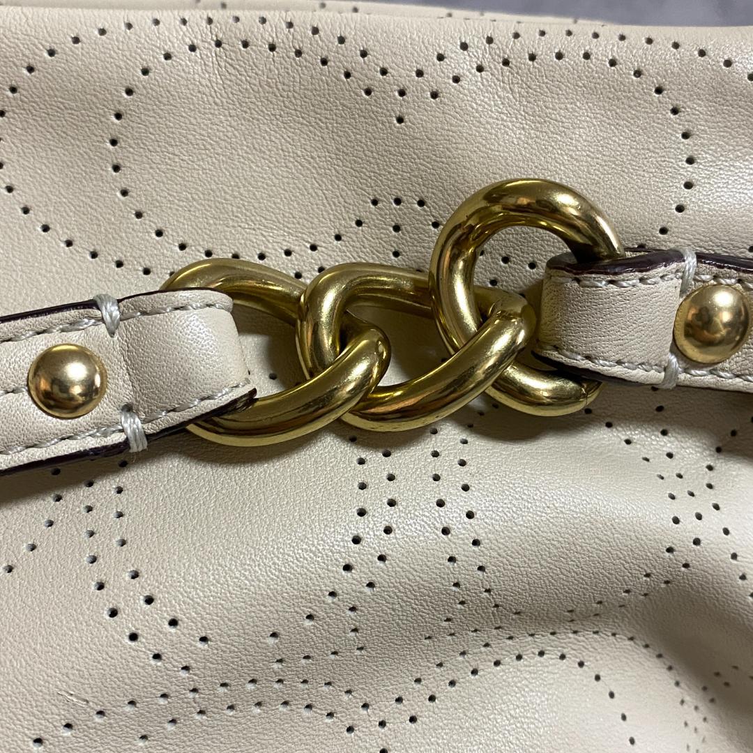 ✨極美品✨COACH 2way ショルダーバッグ パンチングレザー F16908