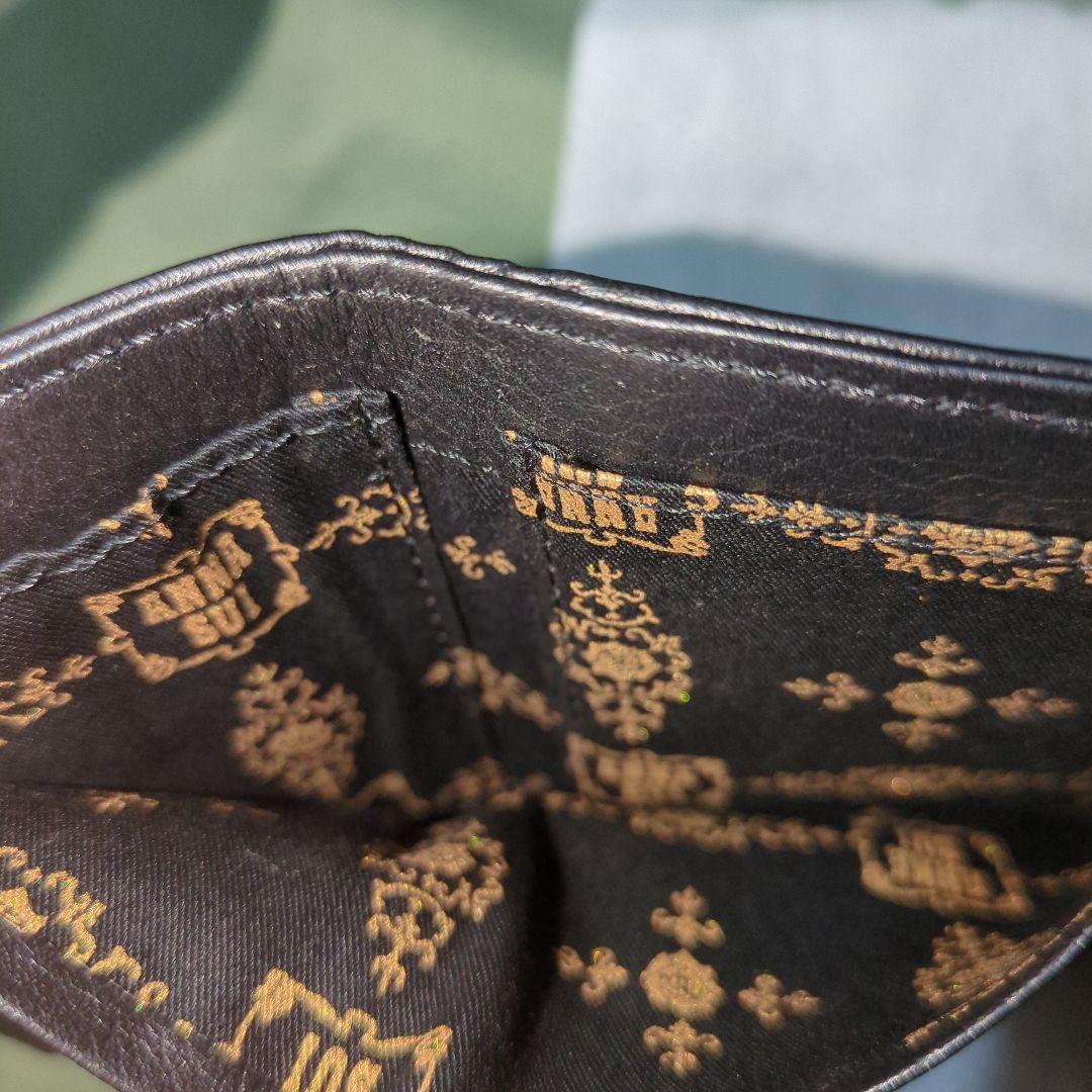 ANNA SUI 猫の顔 三つ折り財布