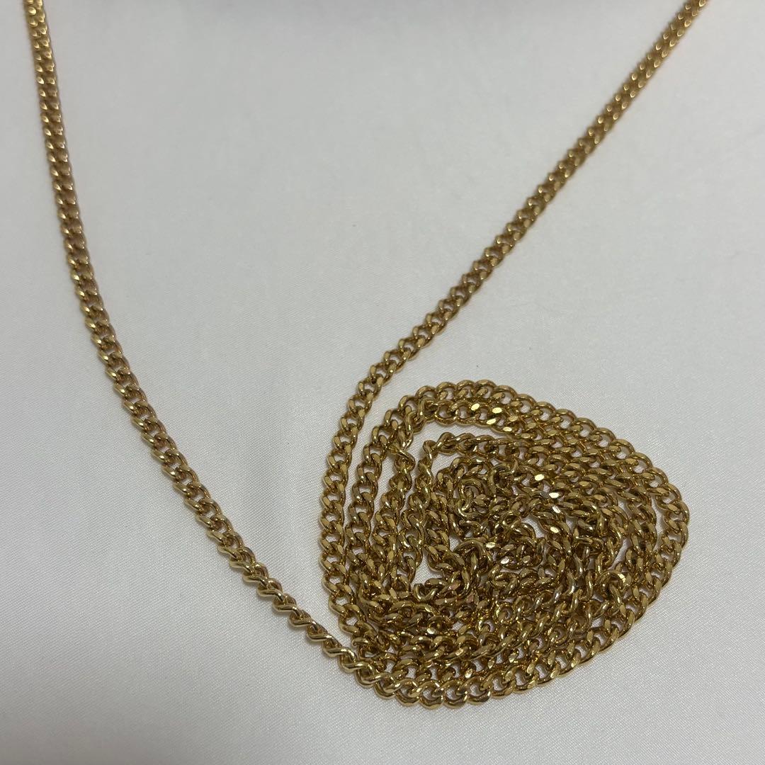 クリスチャンディオール ハニカム柄 総柄 チェーン ショルダーバッグ pvc 茶