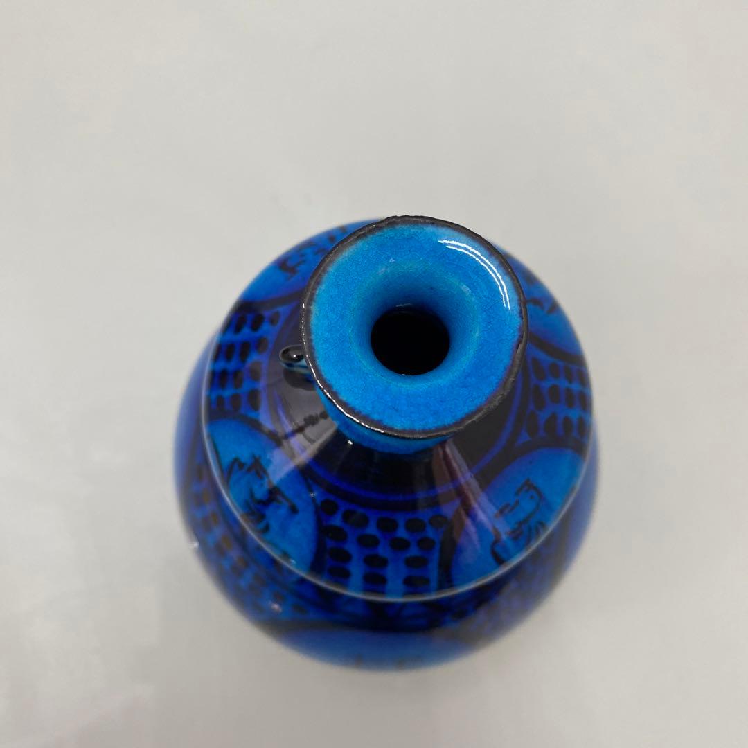 ☆太祖窯 木村芳郎 青釉 花瓶☆