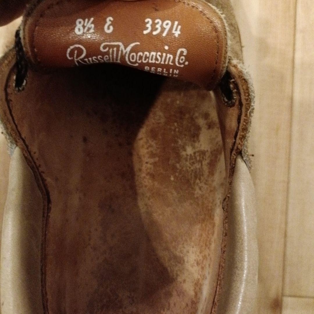 RUSSELL MOCCASIN ラッセル モカシン スエード　26.5