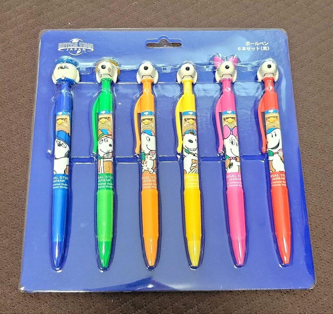 USJ限定 スヌーピー HELLO!! 50' PEANUTS ボールペンセット