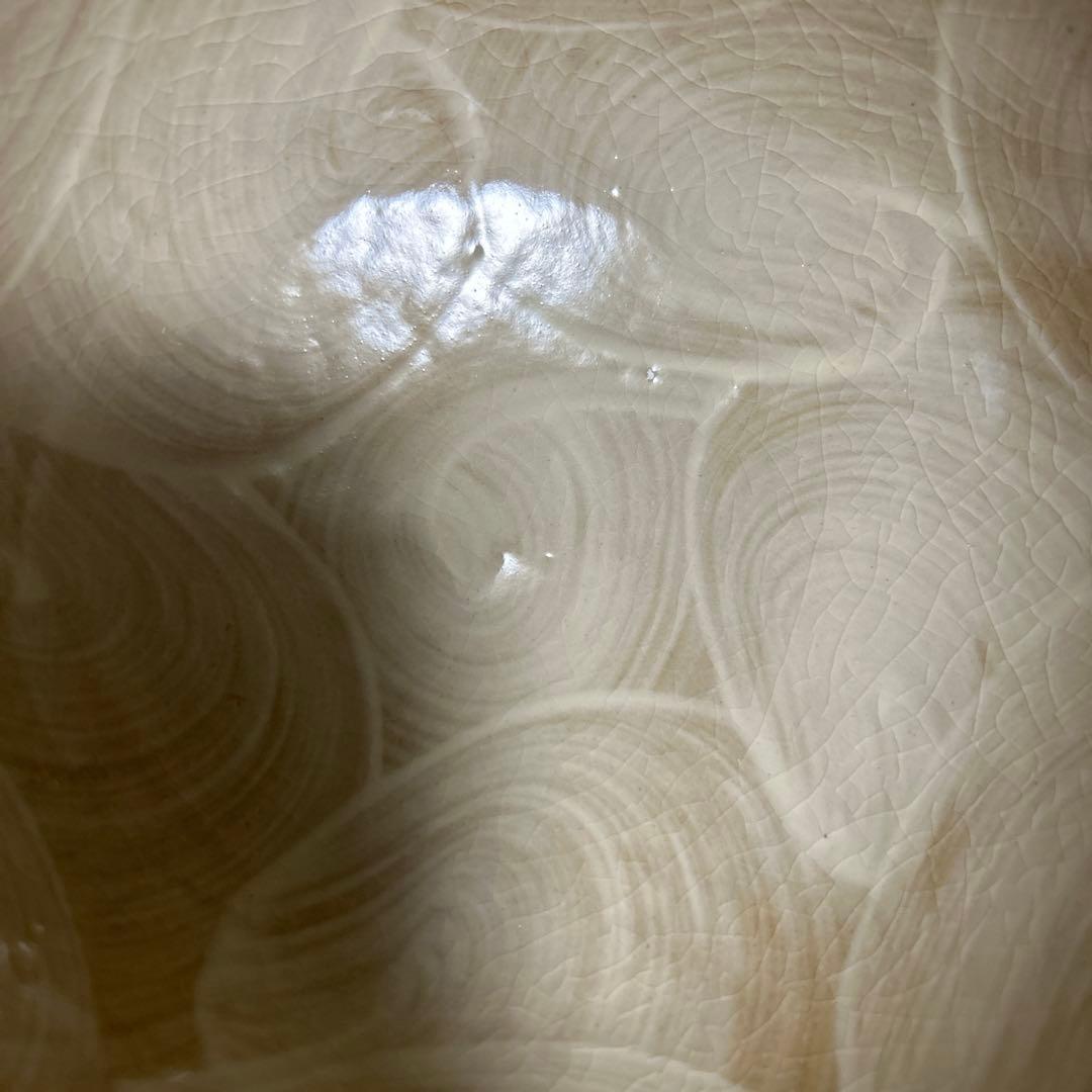 未使用　京焼　清水焼　土渕陶葊　陶葊窯 陶あん絵付　椿柄　中鉢　菓子鉢　茶道