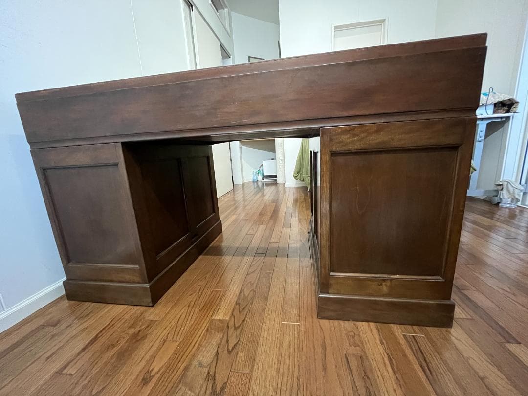 骨董店で購入した【両袖デスク】ヴィンテージ（引取り＝値引きアリ）