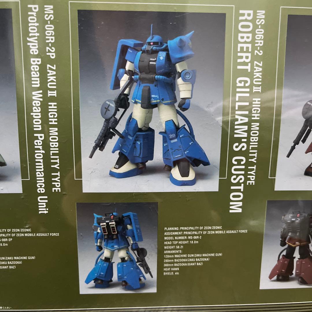 ZEONOGRAPHY R-2 GALLERY EX MS-06R-2 3体 ジオノグラフィ R-2型ザクEX